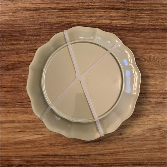 NWT Spring/Summer Sage and White Floral Dinner Plate, Salad Plate, Soup Plate - Picture 8 of 12